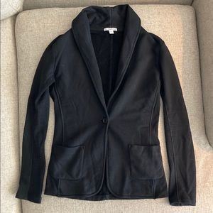 James Perse black cotton jacket